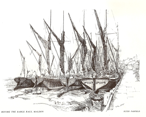 Before the barge race, Maldon